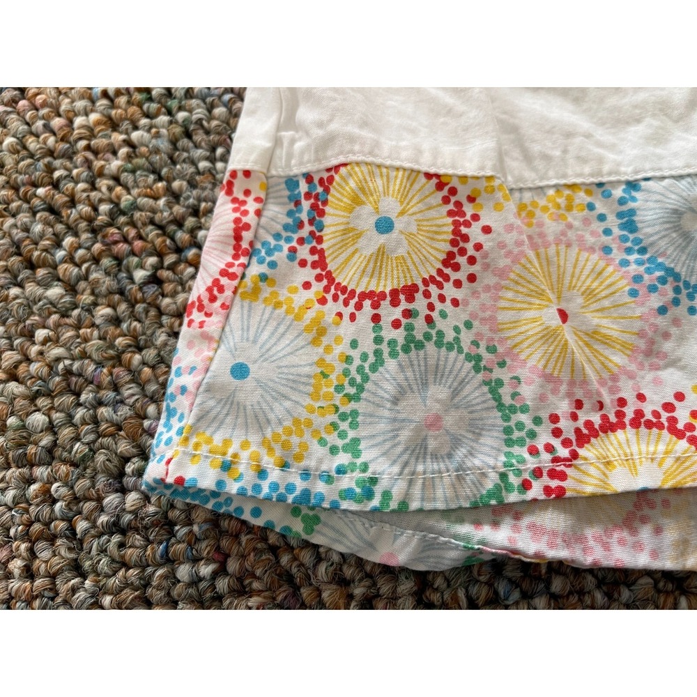 First Impressions Girls White & Flower Patterned Sleeveless Top 3-6M - Picture 2 of 4